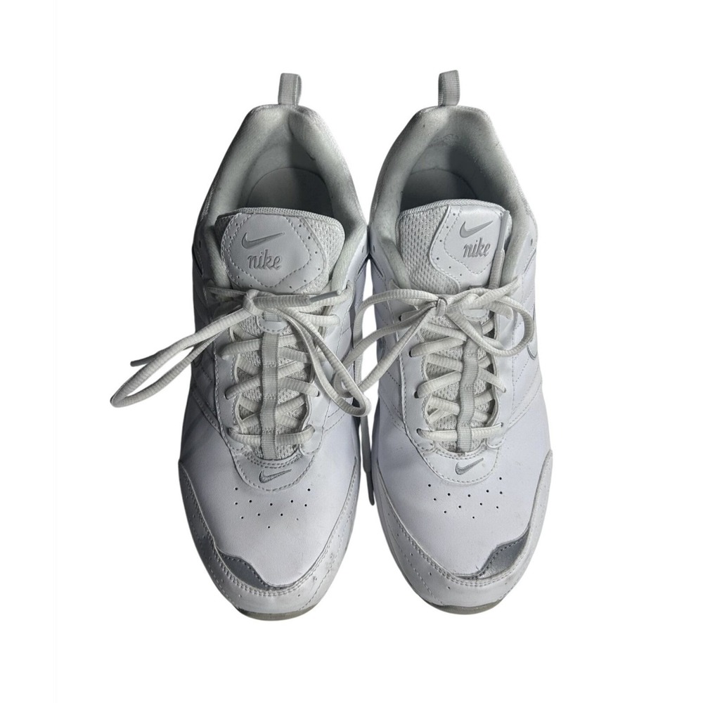 Nike View II Sneakers Men's Size 10 White & Gray Athletic Walking Shoes Lace-Up